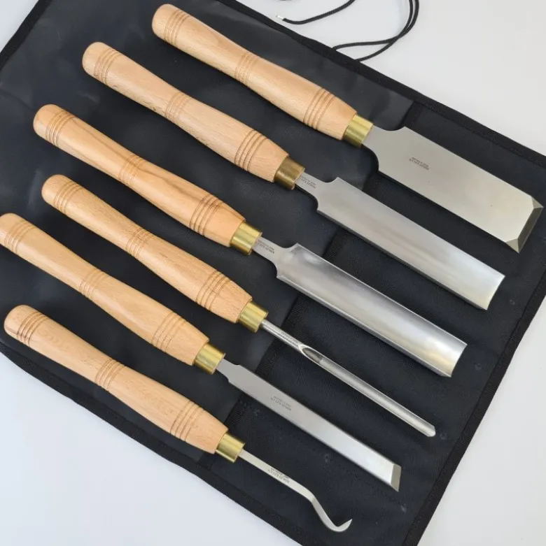 Ashley Iles Pole Lathe Tools - Set of 6