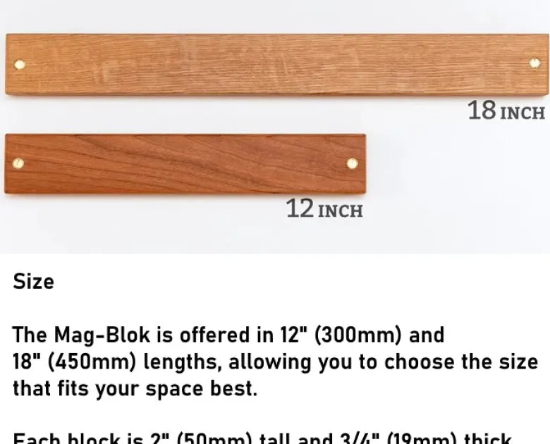 Benchcrafted Mag-Blok Maple