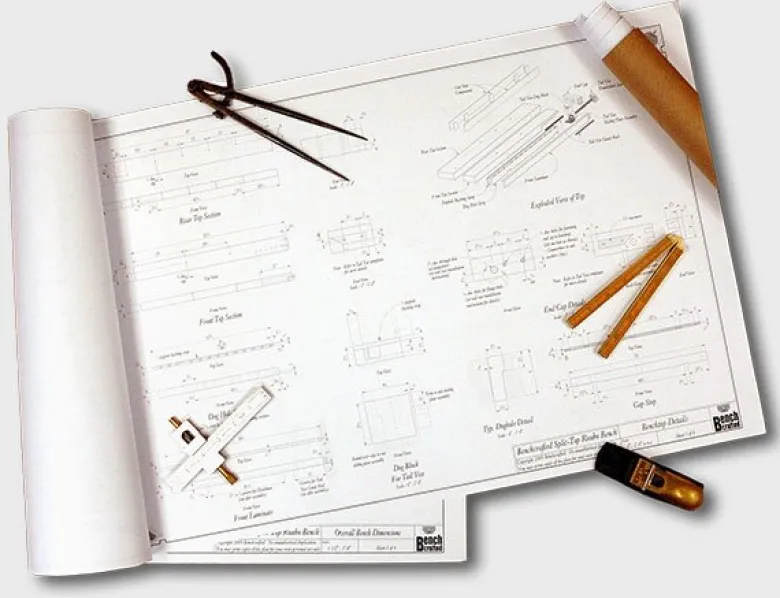 Benchcrafted Split Top Roubo Plans