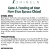 Blue Spruce Optima Bench Chisels - Set of 4