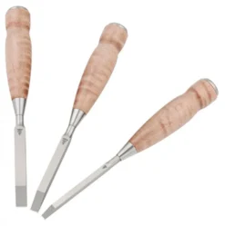 Blue Spruce Optima Mortise Chisels - Curly Maple