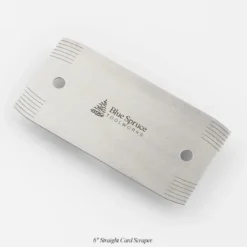 Blue Spruce 6'' Straight Card Scraper