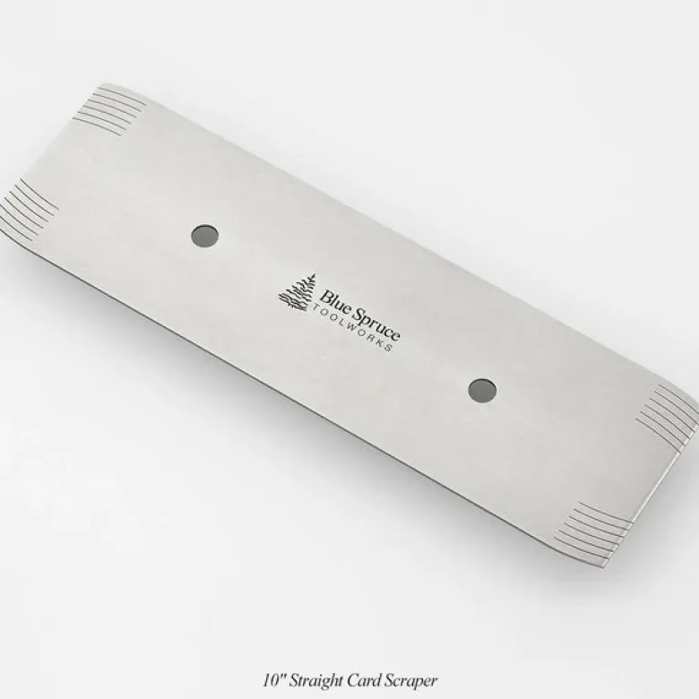 Blue Spruce 10'' XL Straight Card Scraper