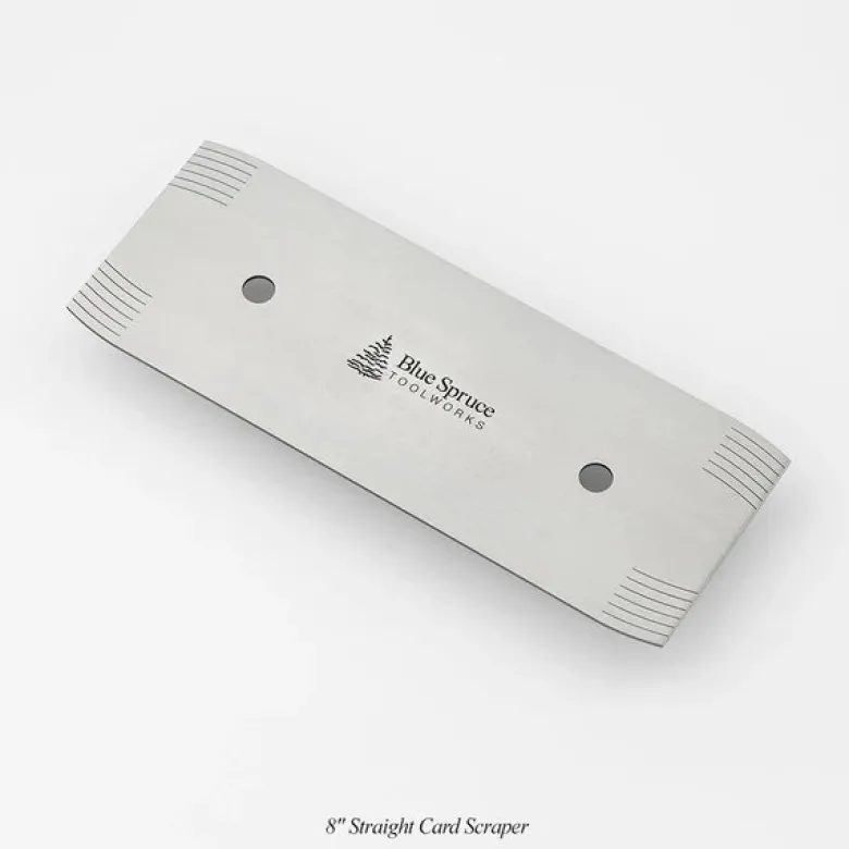 Blue Spruce 8'' XL Straight Card Scraper
