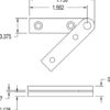 Brusso Brass Centre Pivot Hinge ST-18