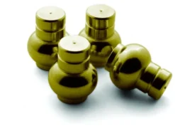 Brusso Brass Jewellery Box Feet JB-423
