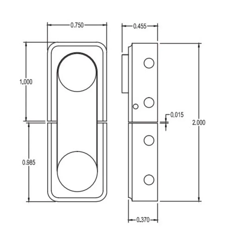 Brusso Brass Latch JB-828
