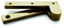 Brusso Brass Offset Pivot Hinge L-19