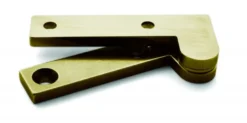 Brusso Brass Offset Pivot Hinge L-23