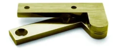 Brusso Brass Offset Pivot Hinge L-39
