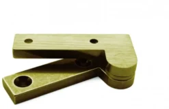 Brusso Brass Offset Pivot Hinge L-93