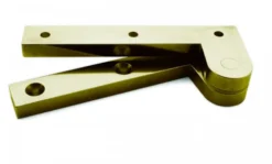 Brusso Brass Offset Pivot Hinge L-97