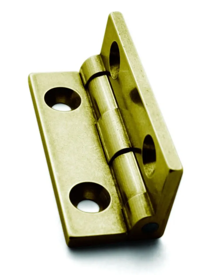 Brusso Brass Stop Hinge JB-102