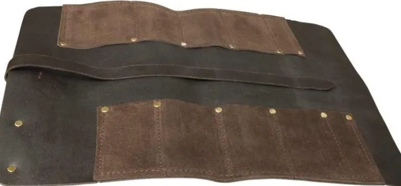 Connells 8 Pocket Leather Tool Roll