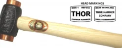 Copper Hammer - Branded Head