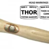 Copper/Hide Hammer - Branded Head Size 2