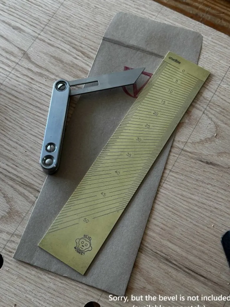 Crucible Brass Bevel Monkey