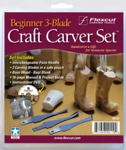 Flexcut Beginners 3 Blade Craft Carver Set SK110