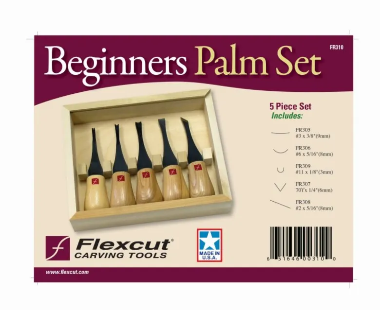 Flexcut Beginners Palm Set FR310