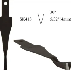 Flexcut 30-degree Interchangeable V-Tool (30°) - 5/32'' (4mm) SK413