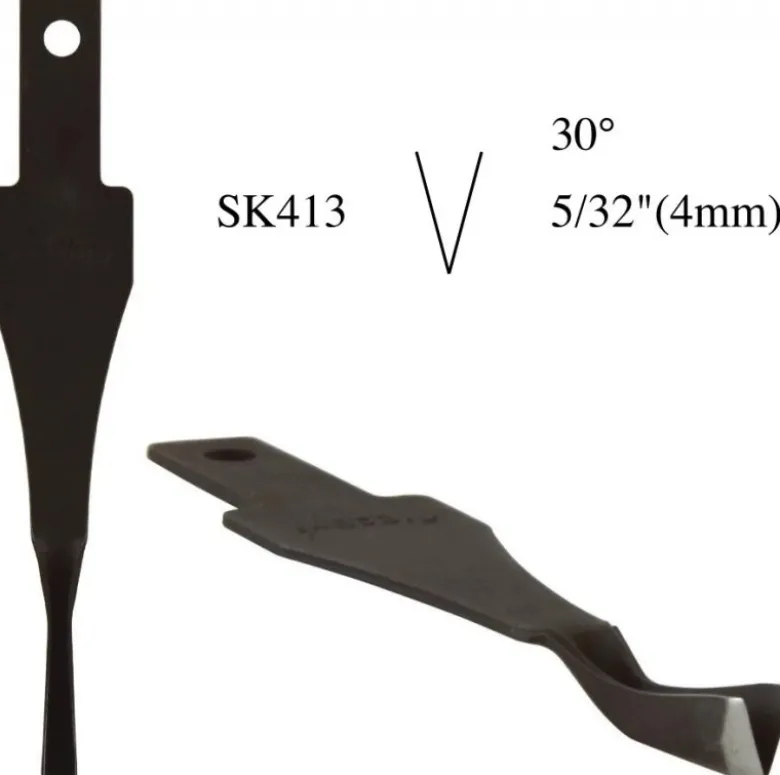 Flexcut 30-degree Interchangeable V-Tool (30°) - 5/32'' (4mm) SK413