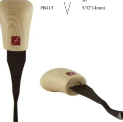 Flexcut 30-degree Palm V-Tool - 5/32'' (4mm) FR413
