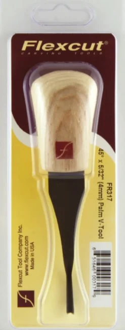 Flexcut 45-degree Palm V-Tools