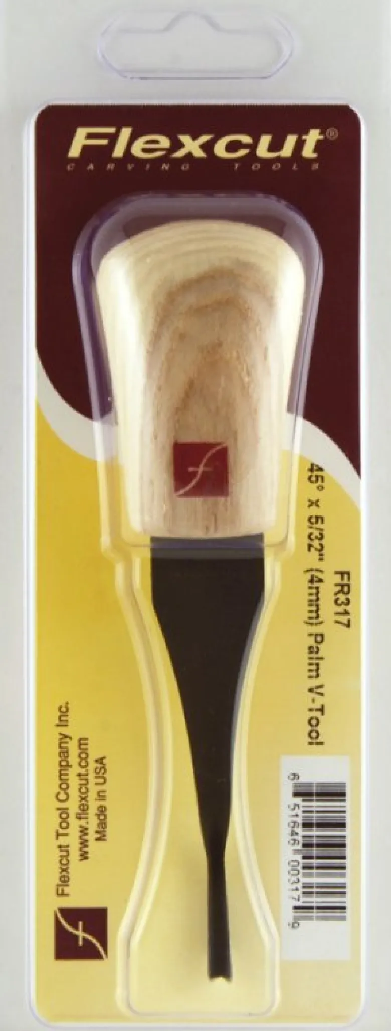 Flexcut 45-degree Palm V-Tools