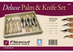 Flexcut Deluxe Palm & Knife Set KN700