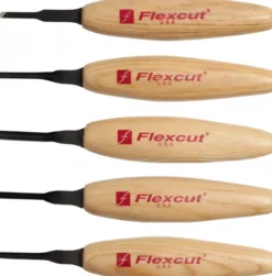 Flexcut 3mm Mixed Profile Micro Tool Set MT930