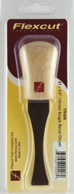 Flexcut #1 Palm Chisels - Single Bevel