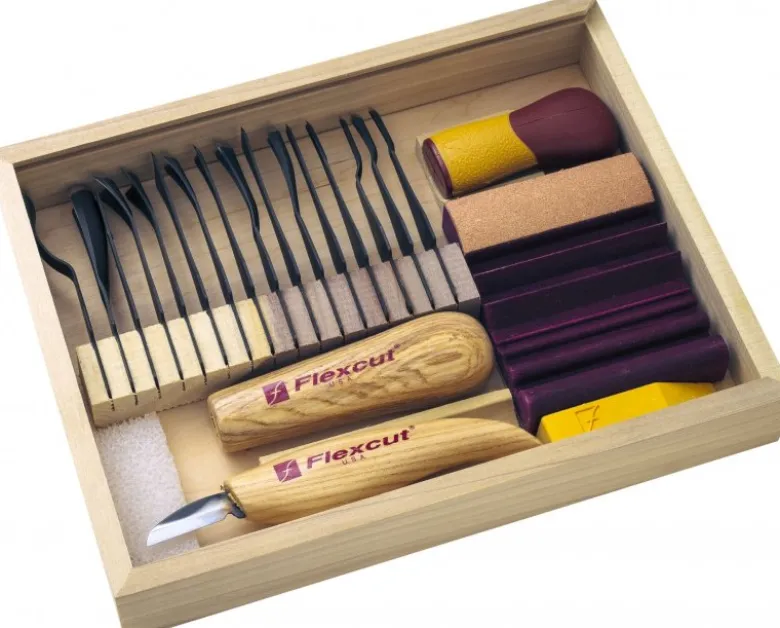 Flexcut 21 Piece Deluxe Starter Set SK108