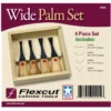 Flexcut Wide-Format Palm Set FR404