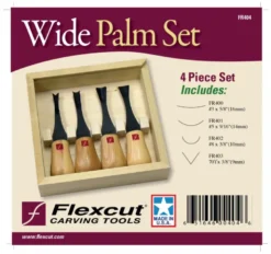 Flexcut Wide-Format Palm Set FR404