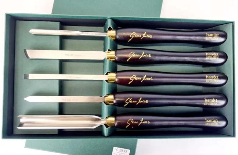 Glenn Lucas Woodturning Set - 5 Piece