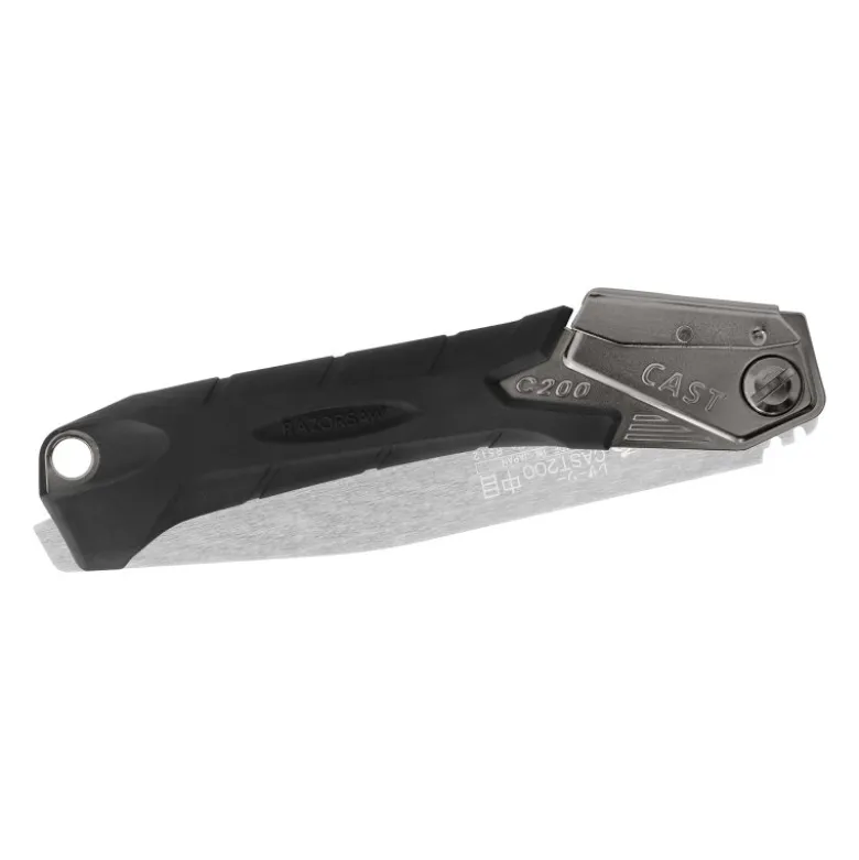 Gyokucho CAST Woodworking Folding Saw - Medium Teeth - 200mm (interchangeable) blade