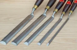 Henry Taylor Cranked Bevel Edge Paring Chisels Set of 5