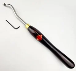Henry Taylor Tipped Hollowing Tool - Bent