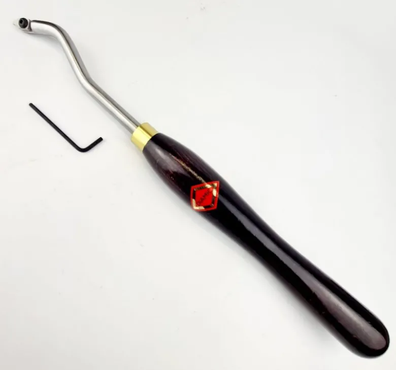 Henry Taylor Tipped Hollowing Tool - Bent