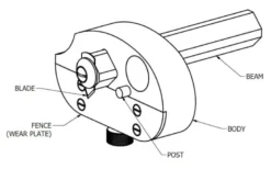 Inlay Slicing Gauge