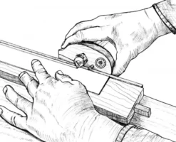 Inlay Slicing Gauge