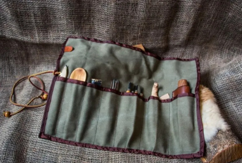 Journeyman Handcrafts Canvas Tool Roll