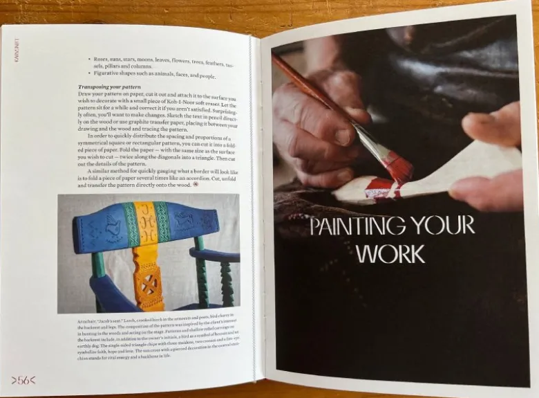 Karvsnitt: Carving, Pattern & Color in the Slojd Tradition