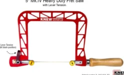 Knew Concepts Mk.IV Heavy Duty Fret Saw with Lever Tension