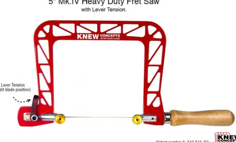 Knew Concepts Mk.IV Heavy Duty Fret Saw with Lever Tension