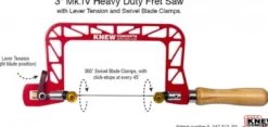 Knew Concepts Mk.IV Heavy Duty Fret Saw with Lever Tension & Swivel Blade Clamps