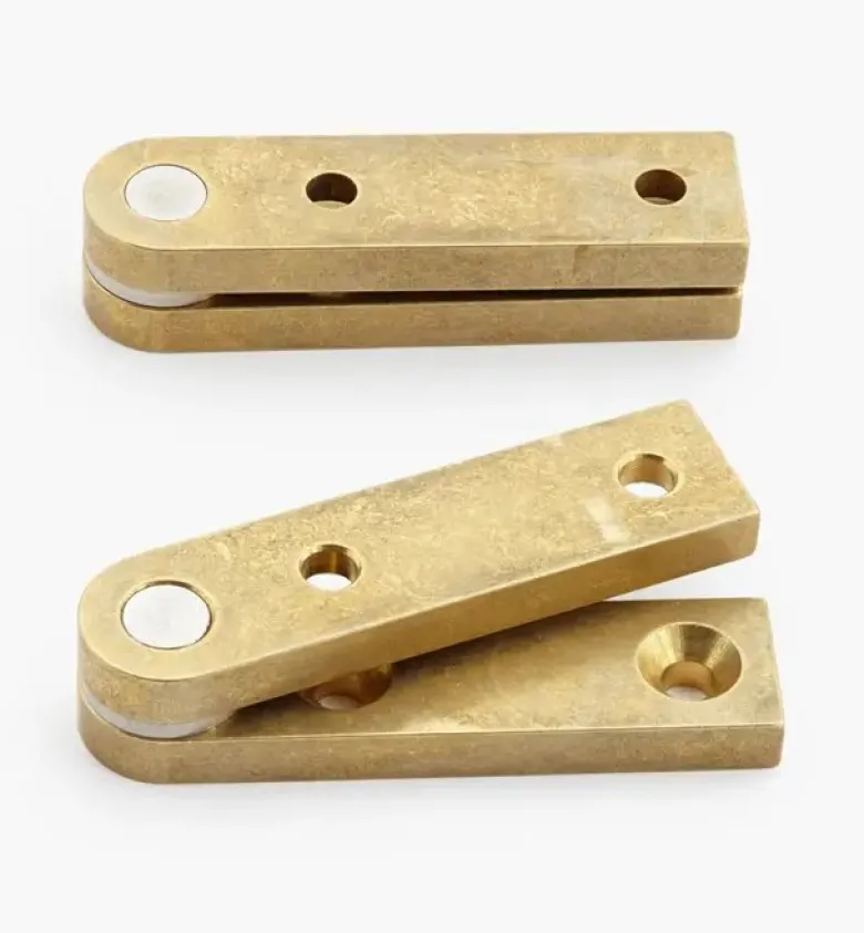 Lee Valley Brass Straight Knife Hinges