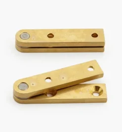 Lee Valley Brass Straight Knife Hinges