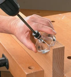 Lee Valley Drilling Jig with Metric Bushings