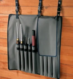 Lee Valley Tool Roll for Turning & Framing Chisels